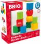 Preview: Brio Kleinkindwelt Magnetische Holzbausteine 30435