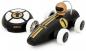 Preview: Brio Kleinkindwelt Rollspielzeug RC Rennwagen schwarz / gold 30443