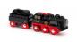 Preview: Brio World Eisenbahn Lok Batterie Dampflok mit Wassertank 3 Teile 33884