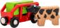 Preview: Brio World Eisenbahn Zug Bauernhof Batterie Zug 4 Teile 36018