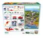 Preview: Brio World Eisenbahn Starter Set Polizei und Feuerwehr Set Deluxe 38 Teile 36025