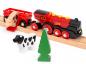 Preview: Brio World Eisenbahn Starter Set Rote Lola Bauernhof Zugset 24 Teile 36029