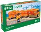 Preview: Brio World Eisenbahn Zug Güterzug 6 Teile 36049