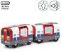 Preview: Brio World Eisenbahn Londoner U-Bahn mit Licht und Sound 7 Teile 36085