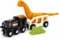 Preview: Brio World Eisenbahn Starter Set Dinosaurier Bahn Set 12 Teile 36098