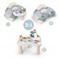 Preview: Smoby Spielzeug Little Smoby Cosy Babysitz mit Activity-Tisch 3in1 7600140103