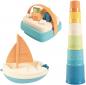 Preview: Smoby Spielzeug Little Smoby Green Set Segelboot, Magic Tower und Formensteckspiel 7600140605