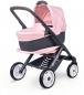 Preview: Smoby Spielzeug Rollenspiel Puppen 3in1 Puppenwagen Maxi Cosi Quinny pink 7600253117