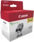 Preview: 2 Canon Druckerpatronen Tinte PGI-520 BK black, schwarz Twin Pack