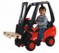 Preview: BIG Outdoor Spielzeug Fahrzeug Gabelstapler Linde Forklift rot, schwarz 800056580