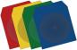 Preview: 100 Mediarange Papiertaschen mit Fenster für je 1 BD / CD / DVD farbig
