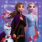 Preview: 3 x 49 Teile Ravensburger Kinder Puzzle Disney Frozen 2 05011