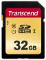 Preview: Transcend SDHC Karte 32GB Speicherkarte 500S UHS-I U1 Class 10