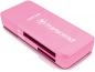 Preview: Transcend Card Reader RDF5 Micro Card SD / SDHC / SDXC UHS-I pink USB 3.0
