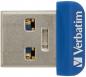 Preview: Verbatim USB Stick 64GB Speicherstick Store 'n' Stay Nano blau USB 3.2