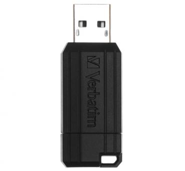 Verbatim USB Stick 8GB Speicherstick Drive PinStripe schwarz USB 2.0