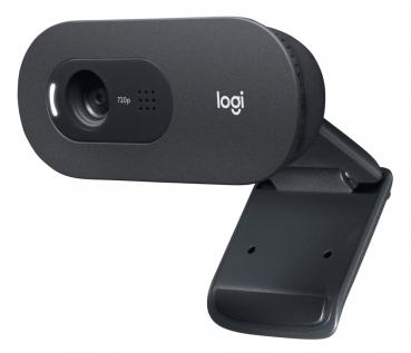 Logitech Webcam C505e HD 720p 1280x720 Pixel 30 FPS USB schwarz 960-001372