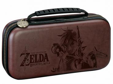 Bigben Nintendo Switch Lite Tasche NLS142BR Slim Travel Case Zelda braun AL110872