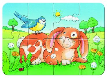 2, 4, 6, 8 Teile Ravensburger Kinder Puzzle my first puzzles Niedliche Haustiere 06951