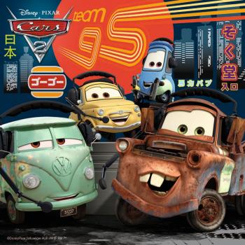 3 x 49 Teile Ravensburger Kinder Puzzle Disney Pixar Cars Weltweiter Rennspaß 09281