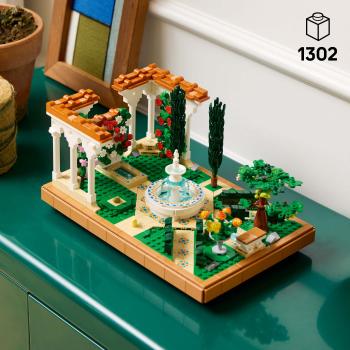 LEGO® Icons Springbrunnengarten 1302 Teile 10359