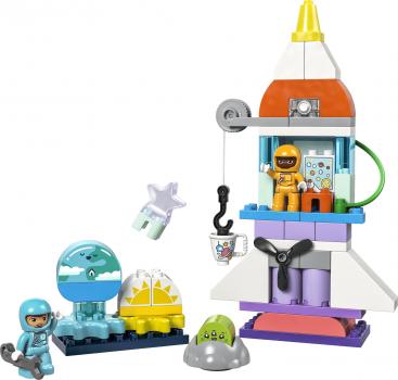 LEGO® DUPLO® Town 3-in-1-Spaceshuttle für viele Abenteuer 58 Teile 10422