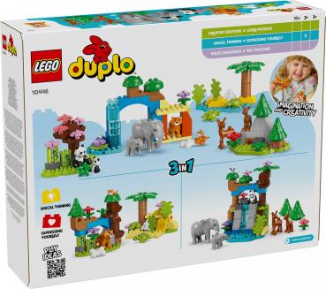 LEGO® DUPLO® Wildtier-Familien 3-in-1-Set 92 Teile 10446