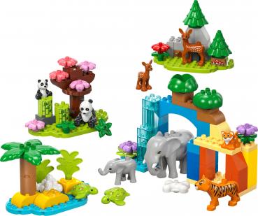 LEGO® DUPLO® Wildtier-Familien 3-in-1-Set 92 Teile 10446