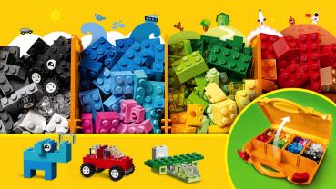 LEGO® Classic Bausteine Starterkoffer - Farben sortieren 213 Teile 10713