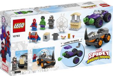 LEGO® Spidey und Seine Super-Freunde Hulks und Rhinos Truck-Duell 110 Teile 10782