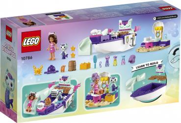 LEGO® Gabby's Dollhouse Gabbys und Meerkätzchens Schiff und Spa 88 Teile 10786