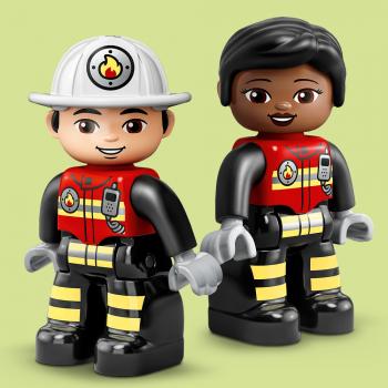 LEGO® DUPLO® Town Feuerwehrwache mit Hubschrauber 117 Teile 10970