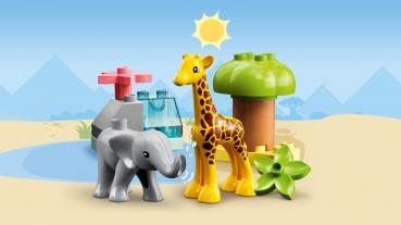 LEGO® DUPLO® Town Wilde Tiere Afrikas 10 Teile 10971