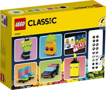 LEGO® Classic Neon Kreativ-Bauset 333 Teile 11027