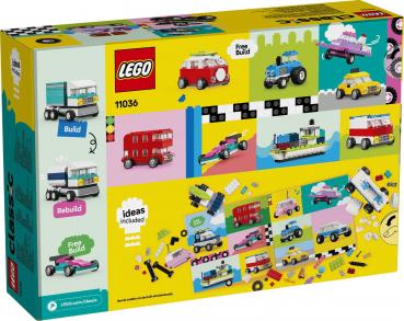 LEGO® Classic Kreative Fahrzeuge 900 Teile 11036