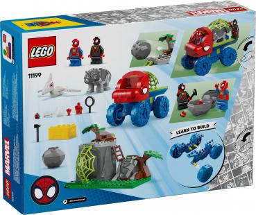 LEGO® Spidey und Seine Super-Freunde Spideys Team auf Rettungsmission im Dino-Truck 136 Teile 11199