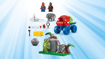 LEGO® Spidey und Seine Super-Freunde Spideys Team auf Rettungsmission im Dino-Truck 136 Teile 11199