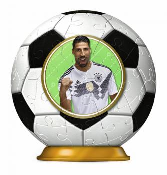 54 Teile Ravensburger 3D Puzzle Ball WM 2018 Sami Khedira 11931