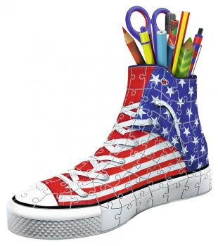 108 Teile Ravensburger 3D Puzzle Sneaker American Style 12549