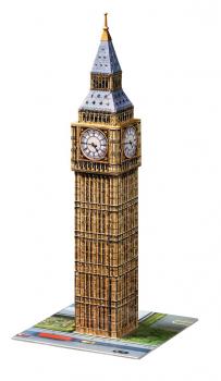 216 Teile Ravensburger 3D Puzzle Bauwerk Big Ben 12554