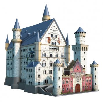 216 Teile Ravensburger 3D Puzzle Bauwerk Schloss Neuschwanstein 12573