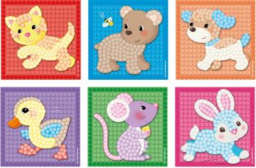 PlayMais Bastel Kreativität MOSAIC LITTLE FRIENDS ab 3 Jahren 160182