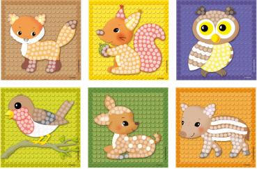 PlayMais Bastel Kreativität MOSAIC LITTLE FOREST ab 3 Jahren 160256