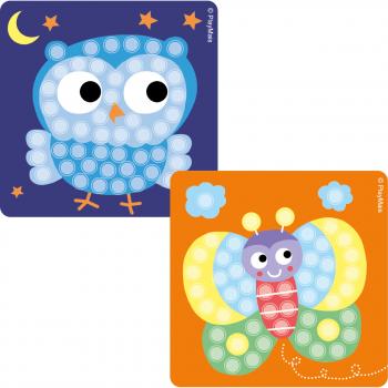 PlayMais Bastel Kreativität Mini MOSAIC Owl ab 3 Jahren 160545