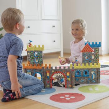 PlayMais Bastel Kreativität MOSAIC BIG WORLD CASTLE ab 3 Jahren 160895