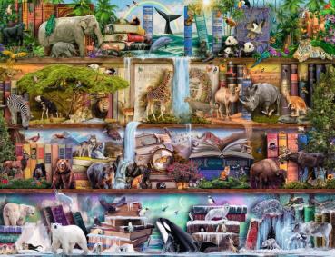 2000 Teile Ravensburger Puzzle Aimee Steward Großartige Tierwelt 16652