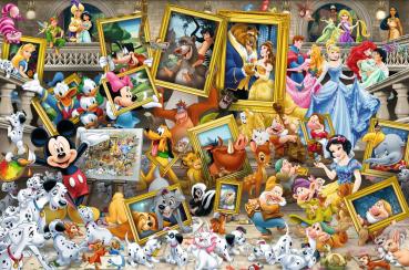 5000 Teile Ravensburger Puzzle Disney Mickey als Künstler 17432