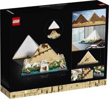 LEGO® Architecture Cheops-Pyramide 1476 Teile 21058