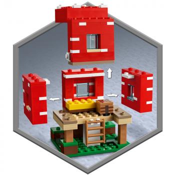 LEGO® Minecraft™ Das Pilzhaus 272 Teile 21179