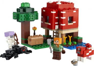 LEGO® Minecraft™ Das Pilzhaus 272 Teile 21179